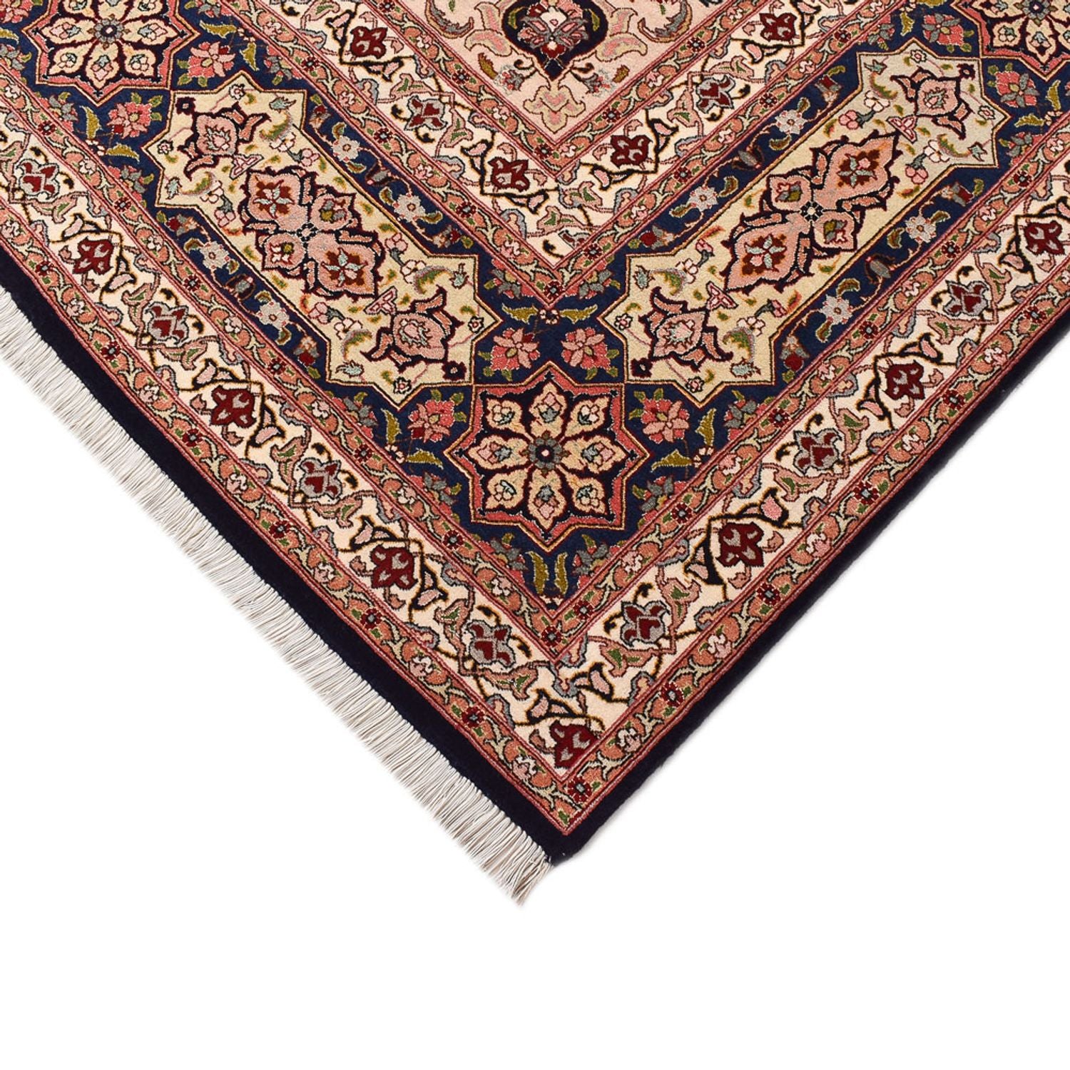 Perserteppich - Täbriz - Royal - 396 x 298 cm - dunkelbeige