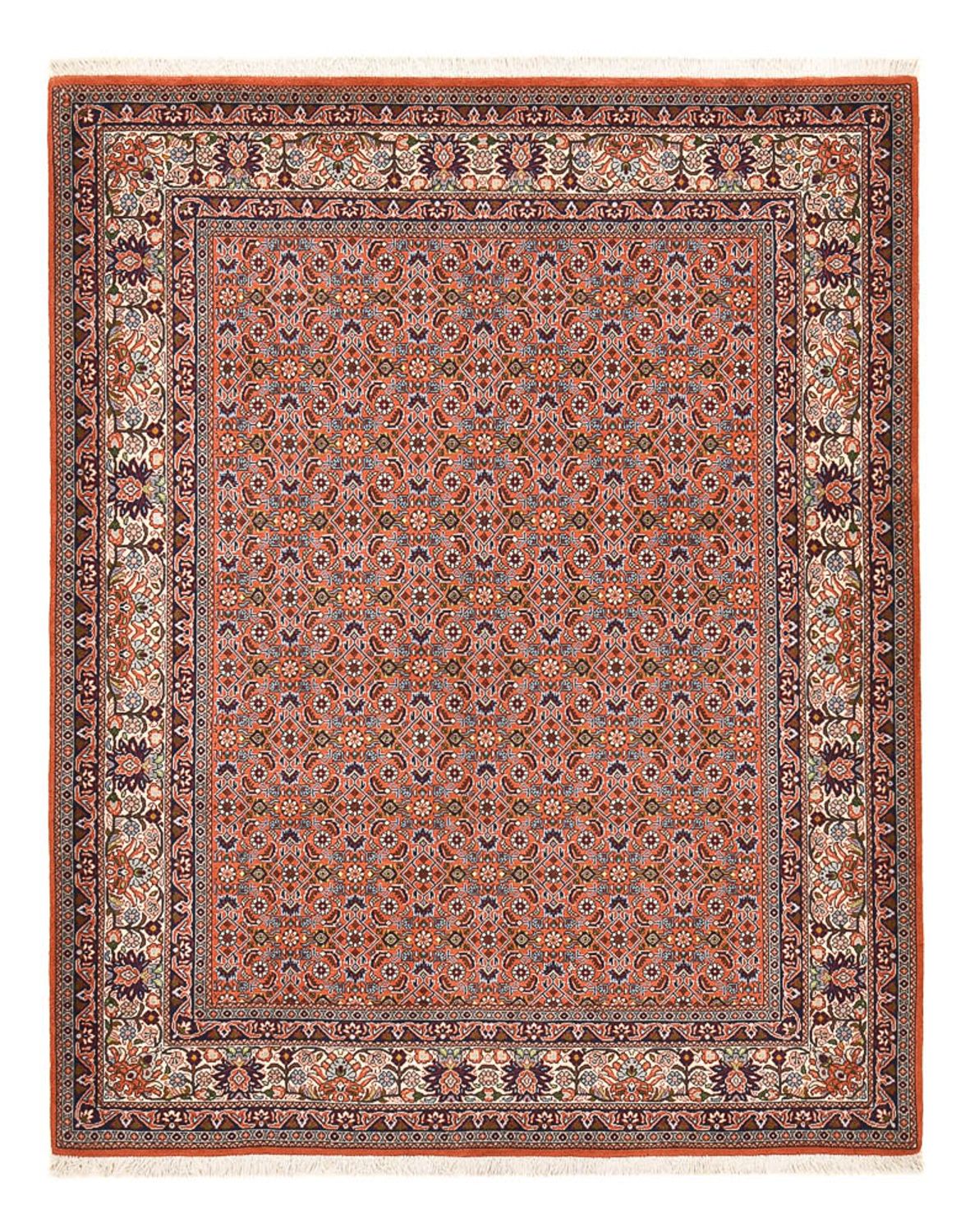 Perserteppich - Bidjar - 190 x 148 cm - rost