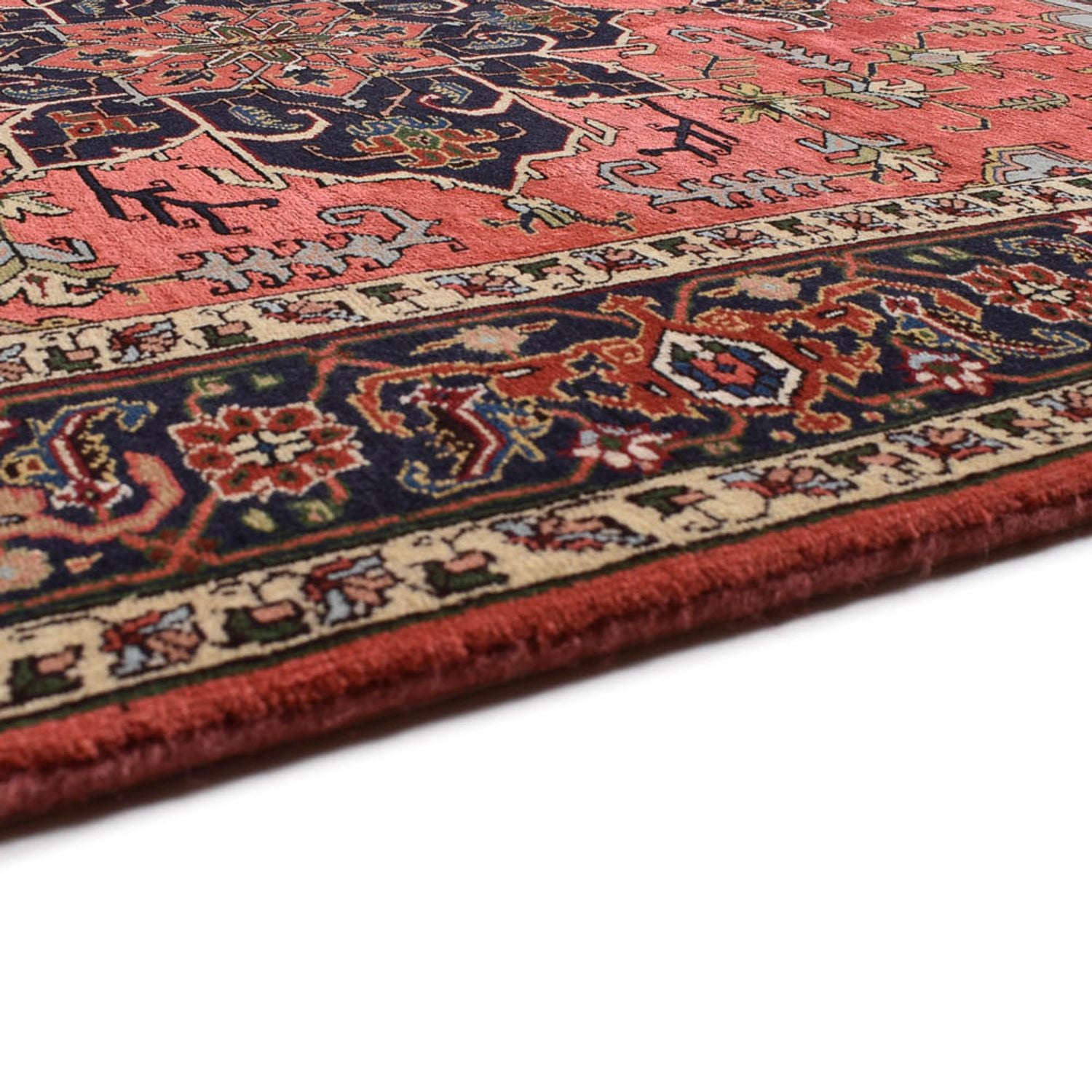 Perserteppich - Nomadic - 192 x 138 cm - hellrot