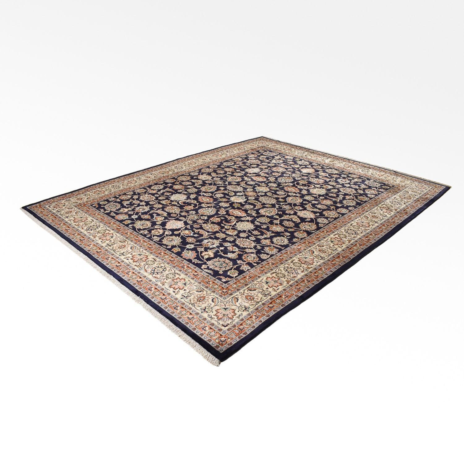 Perserteppich - Classic - Royal - 377 x 298 cm - dunkelblau