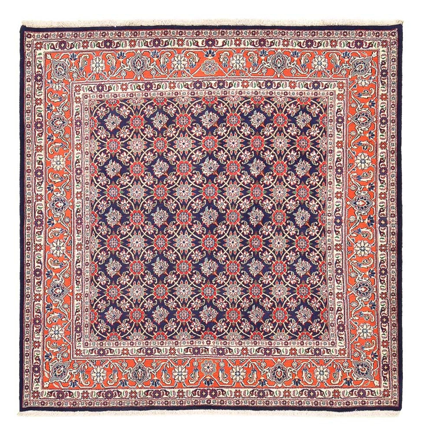 Perserteppich - Classic quadratisch  - 205 x 200 cm - hellrot