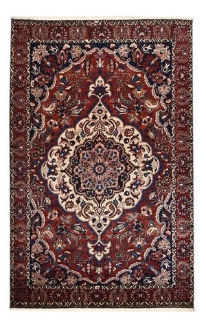 Perserteppich - Nomadic - 318 x 206 cm - weinrot