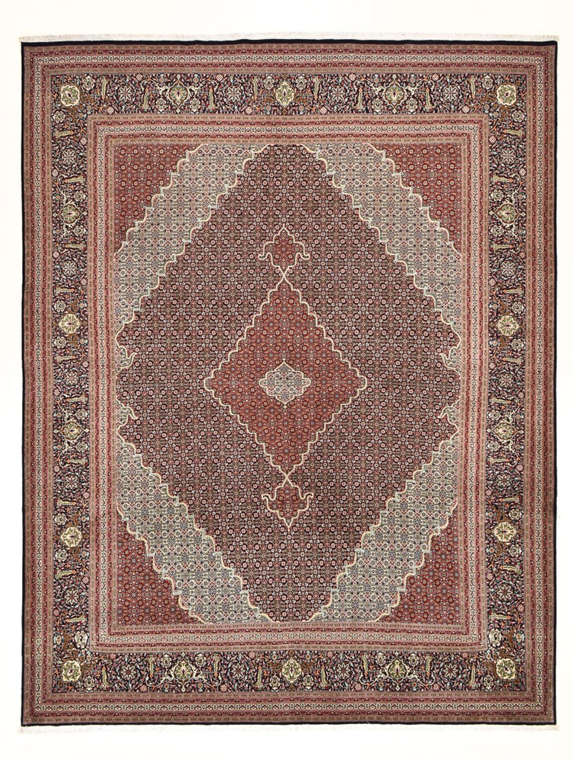 Perserteppich - Täbriz - Royal - 396 x 303 cm - rost