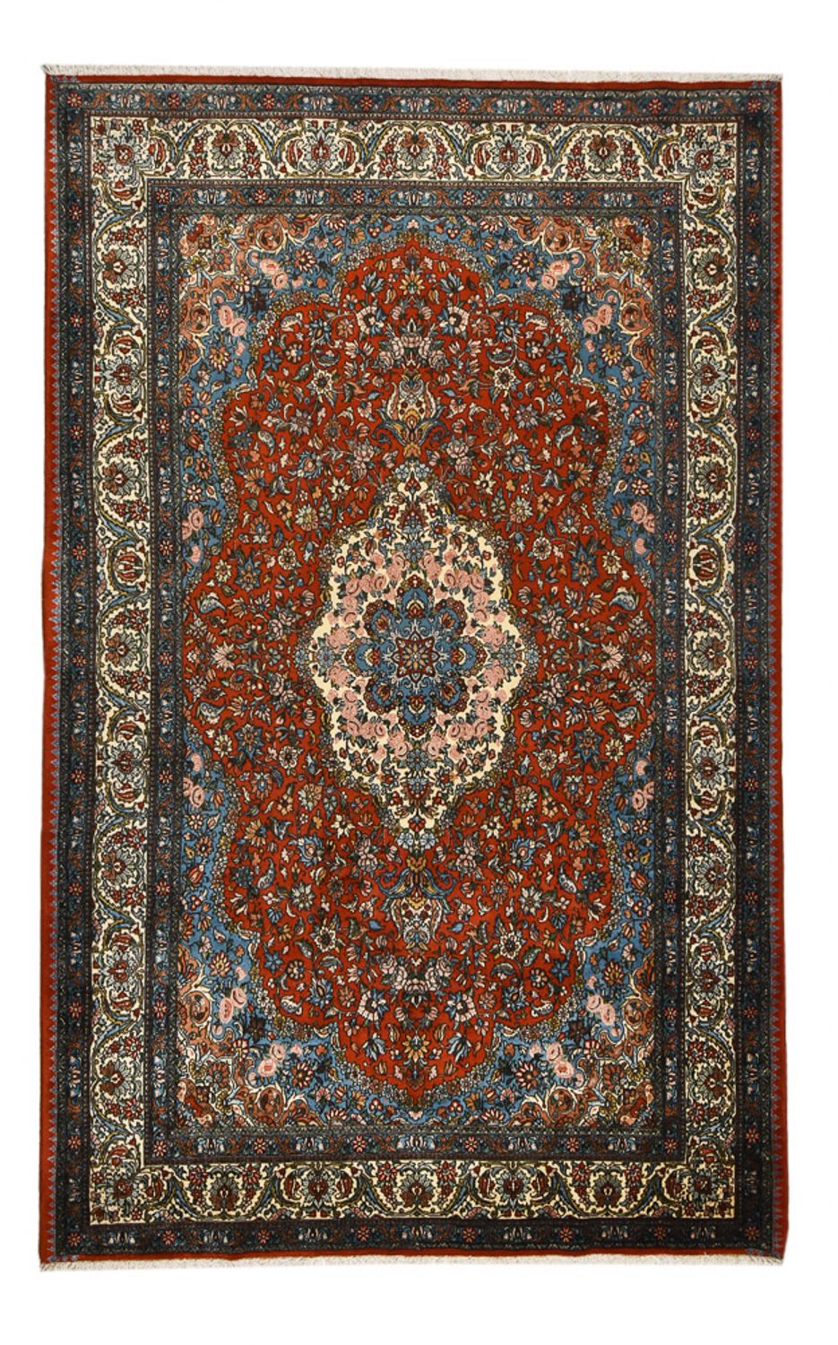 Perserteppich - Nomadic - 316 x 200 cm - dunkelrot