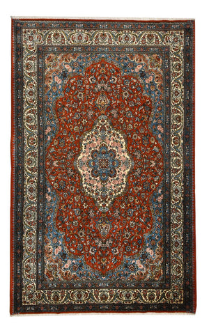 Perserteppich - Nomadic - 316 x 200 cm - dunkelrot