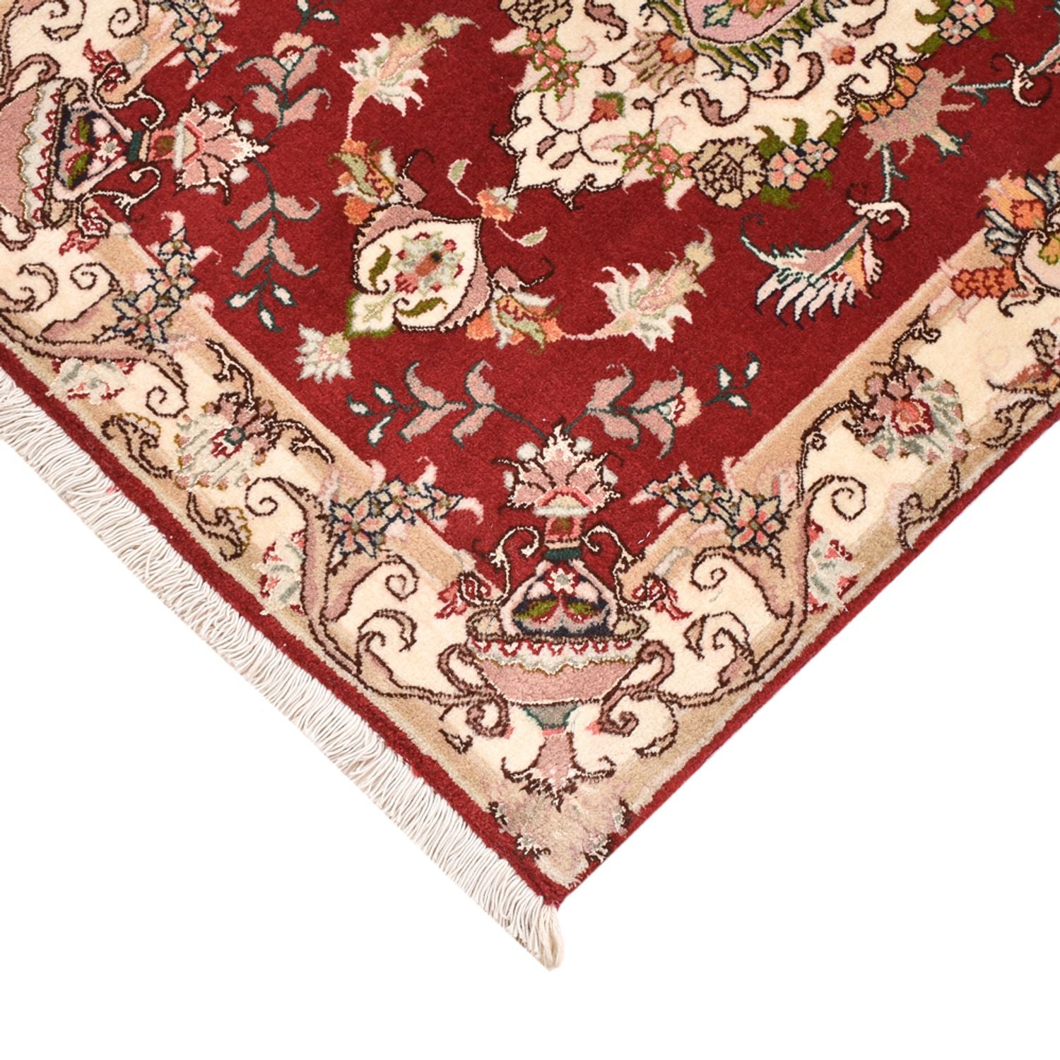 Perserteppich - Täbriz - Royal - 90 x 58 cm - rot