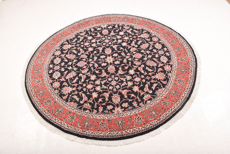 Perserteppich - Bidjar rund  - 200 x 200 cm - dunkelrot
