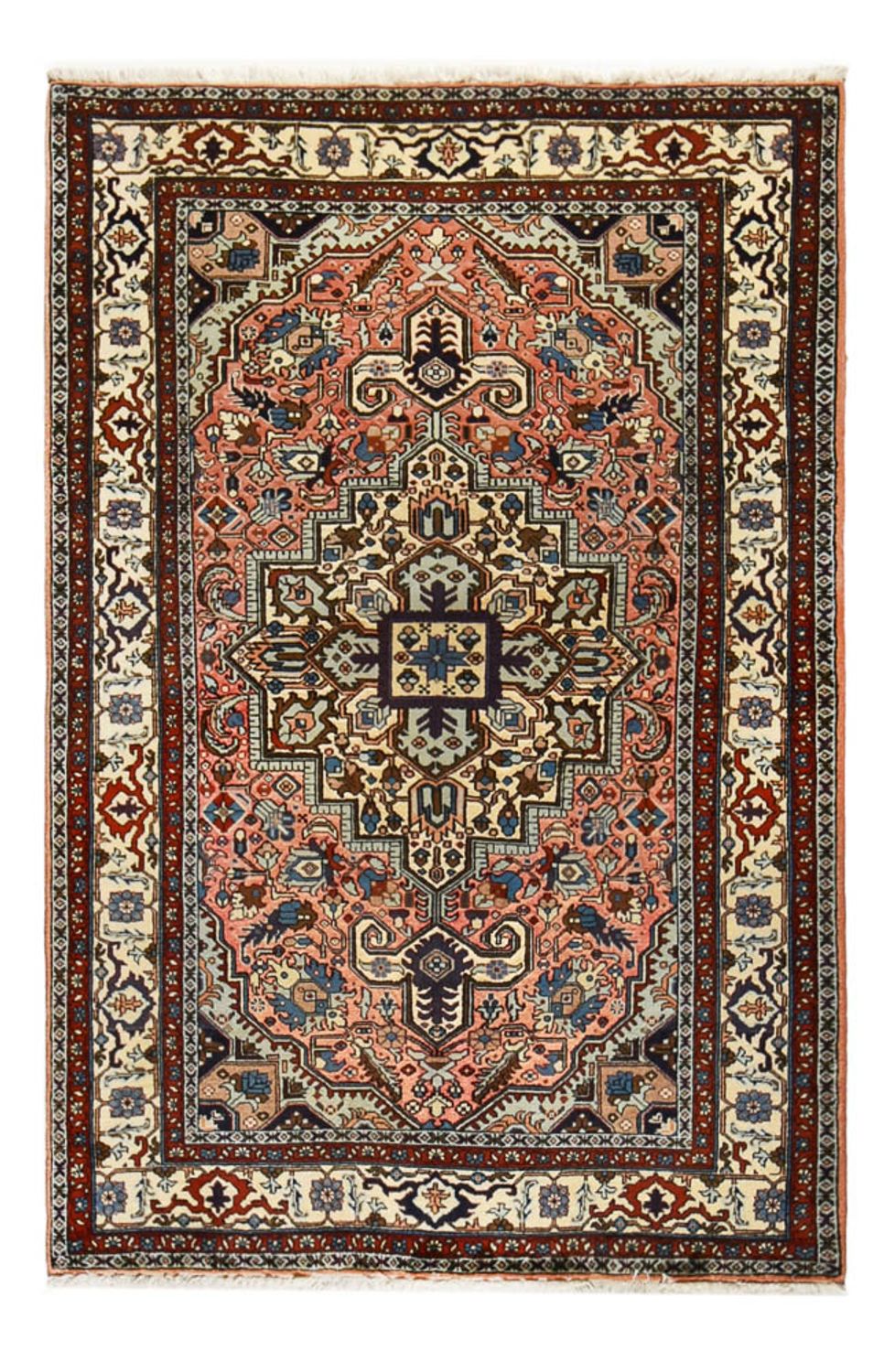 Perserteppich - Nomadic - 200 x 138 cm - mehrfarbig