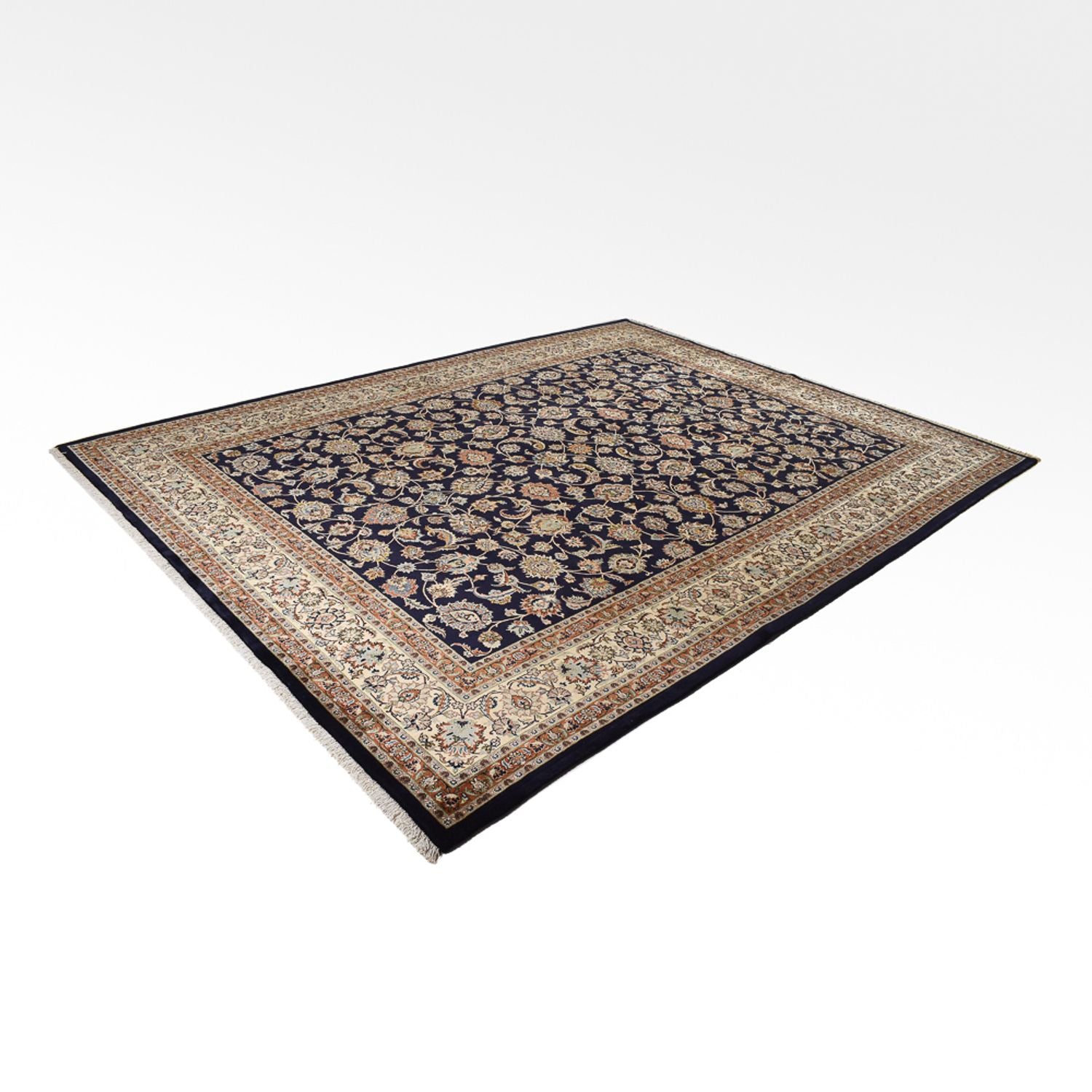 Perserteppich - Classic - Royal - 382 x 296 cm - dunkelblau