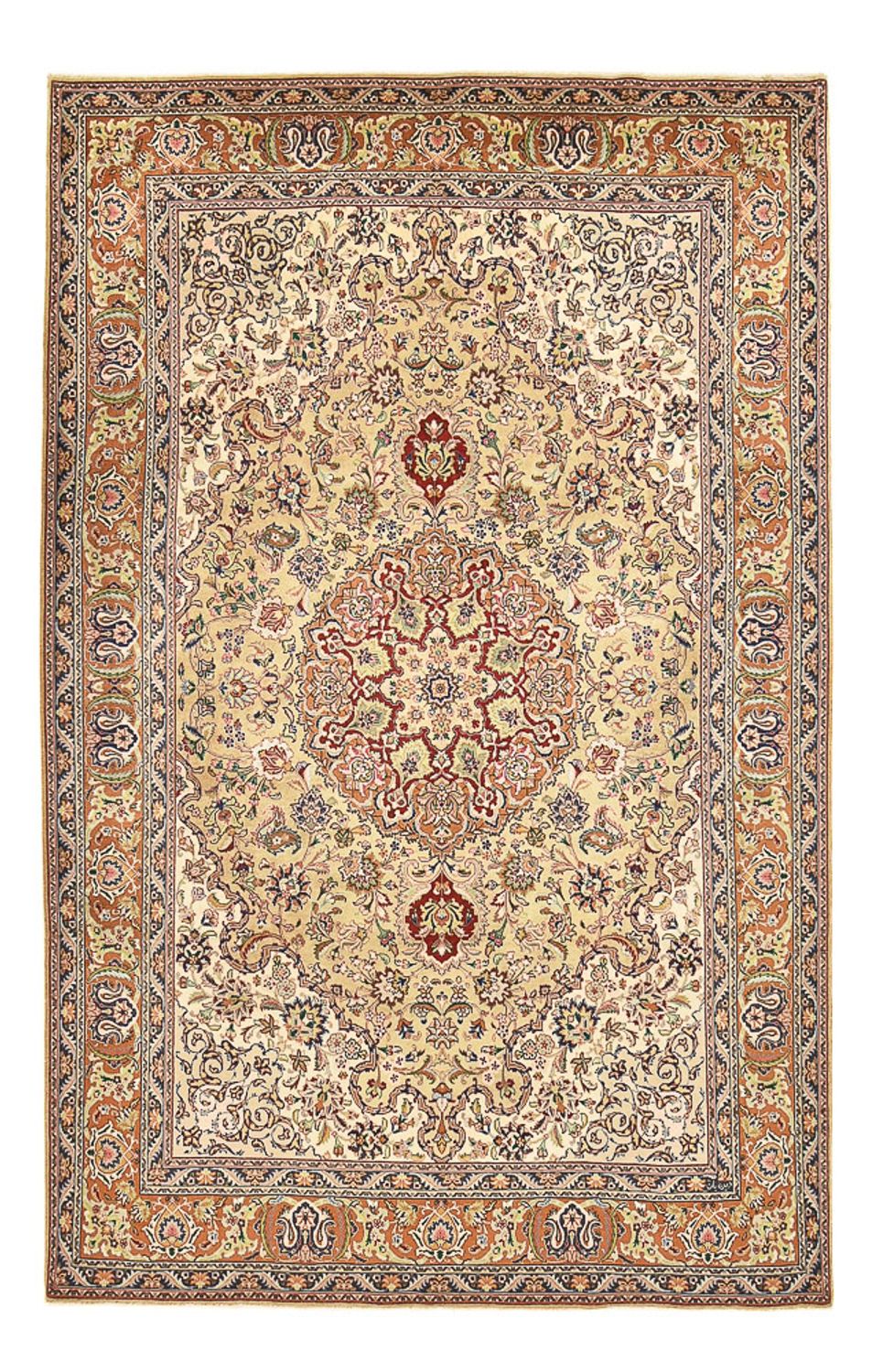 Perserteppich - Täbriz - Royal - 316 x 203 cm - sand