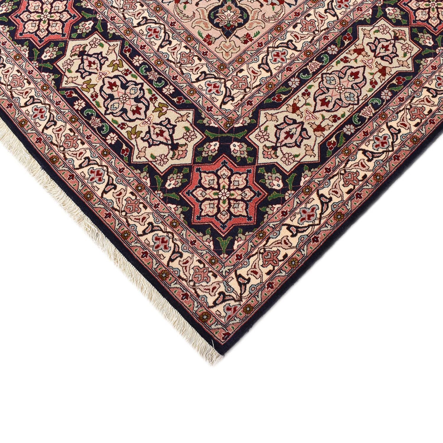 Perserteppich - Täbriz - Royal - 400 x 303 cm - dunkelbeige