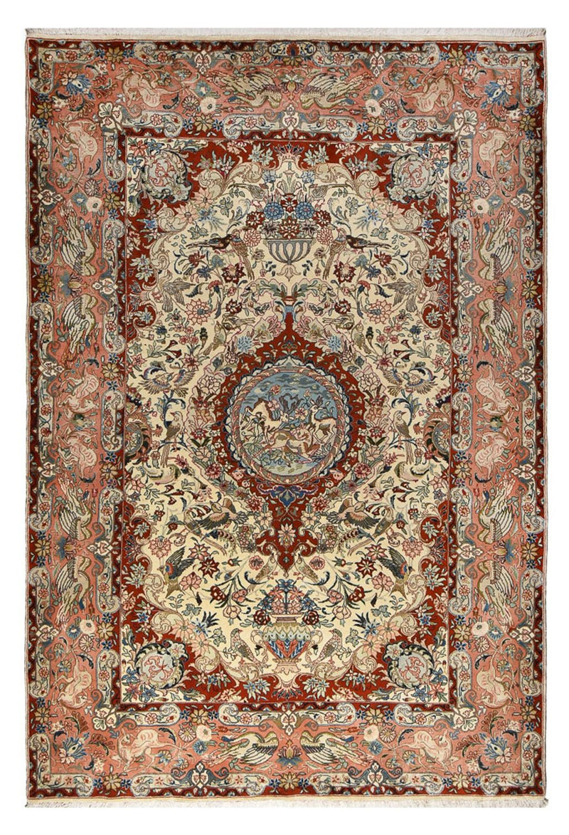 Perserteppich - Keshan - 322 x 221 cm - sand