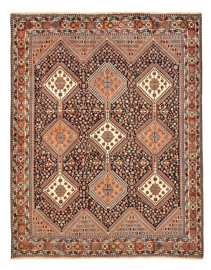 Perserteppich - Nomadic - 240 x 196 cm - rost