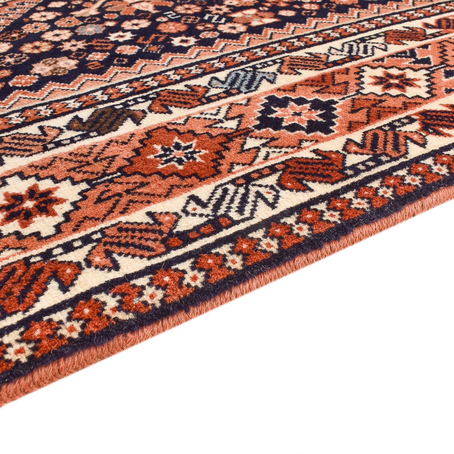 Perserteppich - Nomadic - 240 x 196 cm - rost
