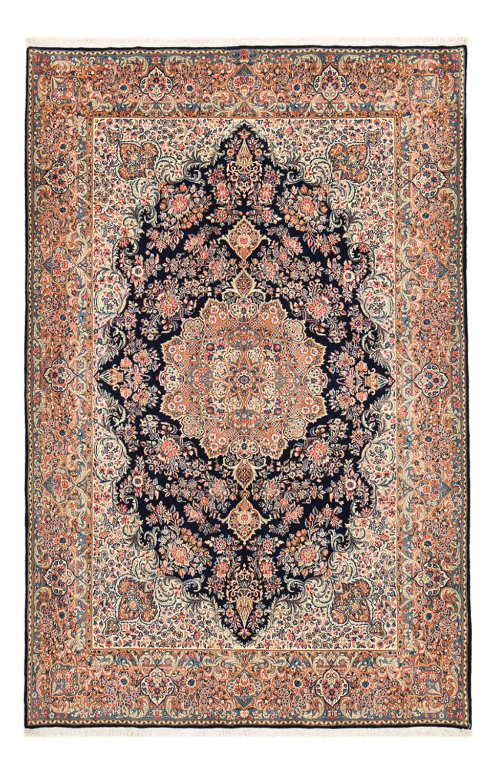 Perserteppich - Royal - 312 x 203 cm - dunkelblau