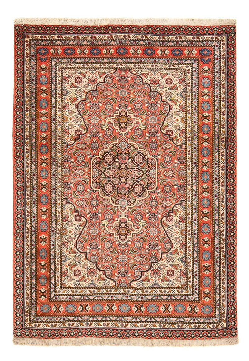 Perserteppich - Täbriz - 156 x 110 cm - hellrot