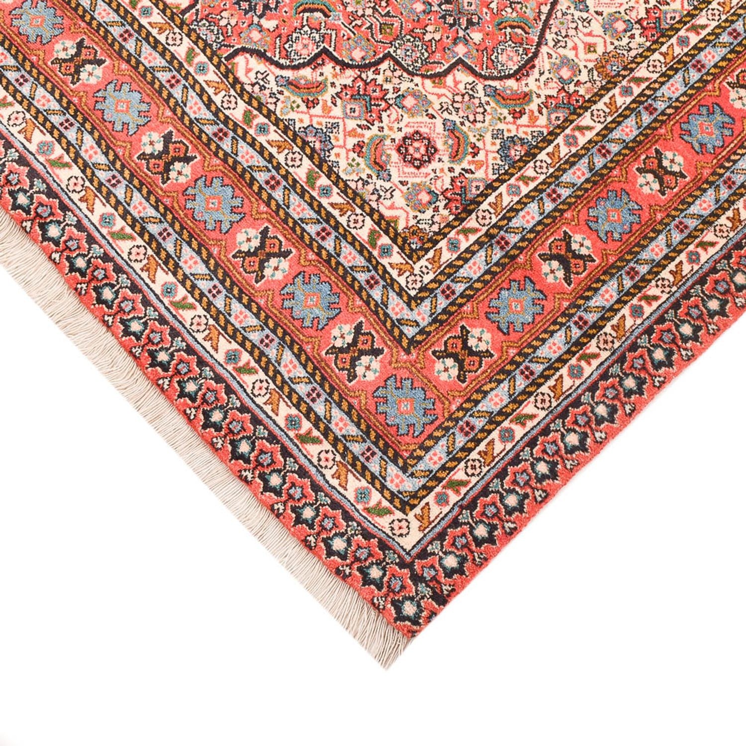 Perserteppich - Täbriz - 156 x 110 cm - hellrot