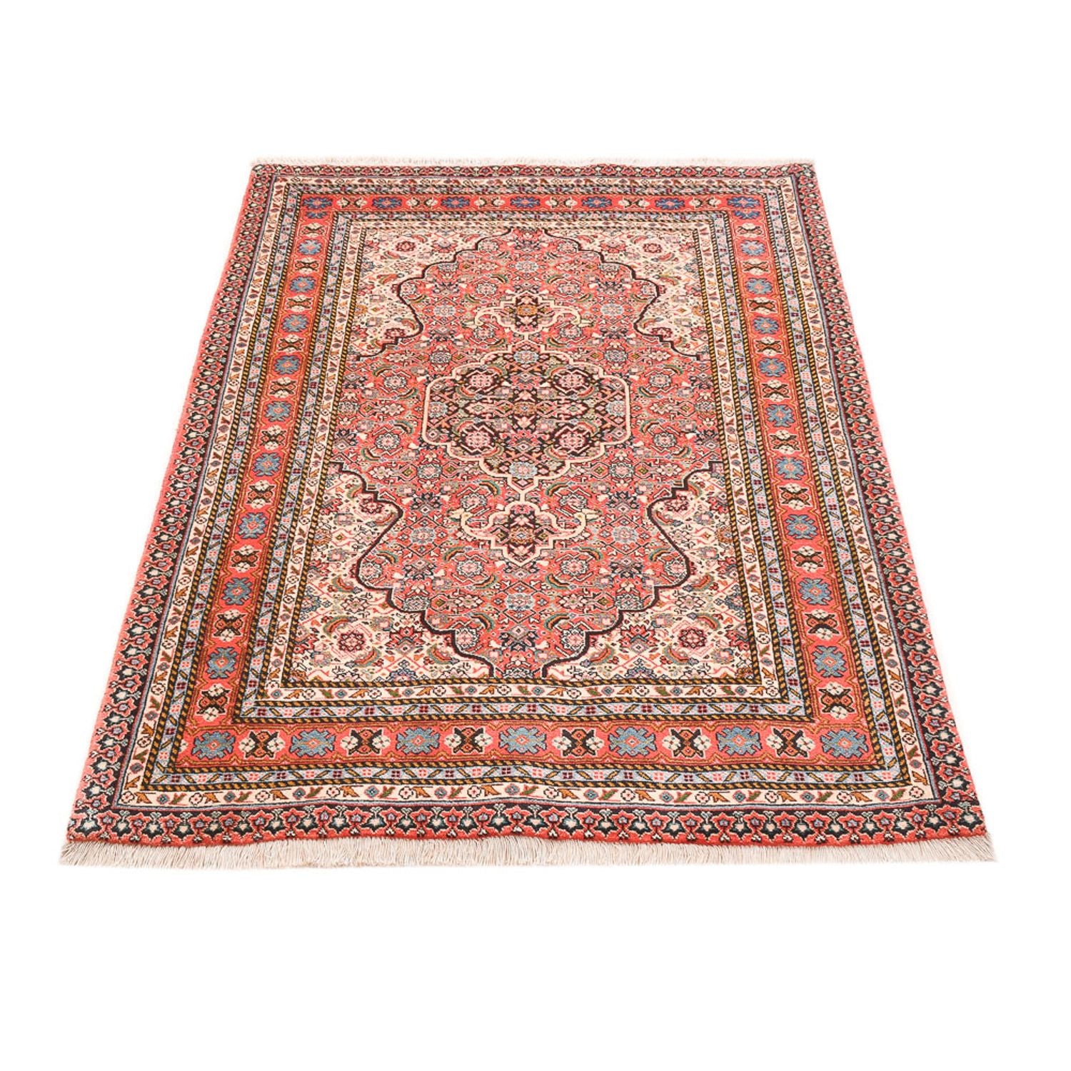 Perserteppich - Täbriz - 156 x 110 cm - hellrot