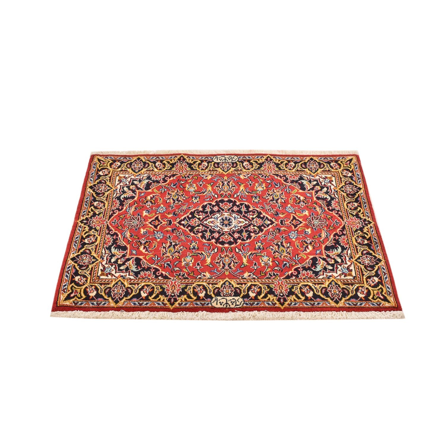 Perserteppich - Keshan - 98 x 70 cm - rot