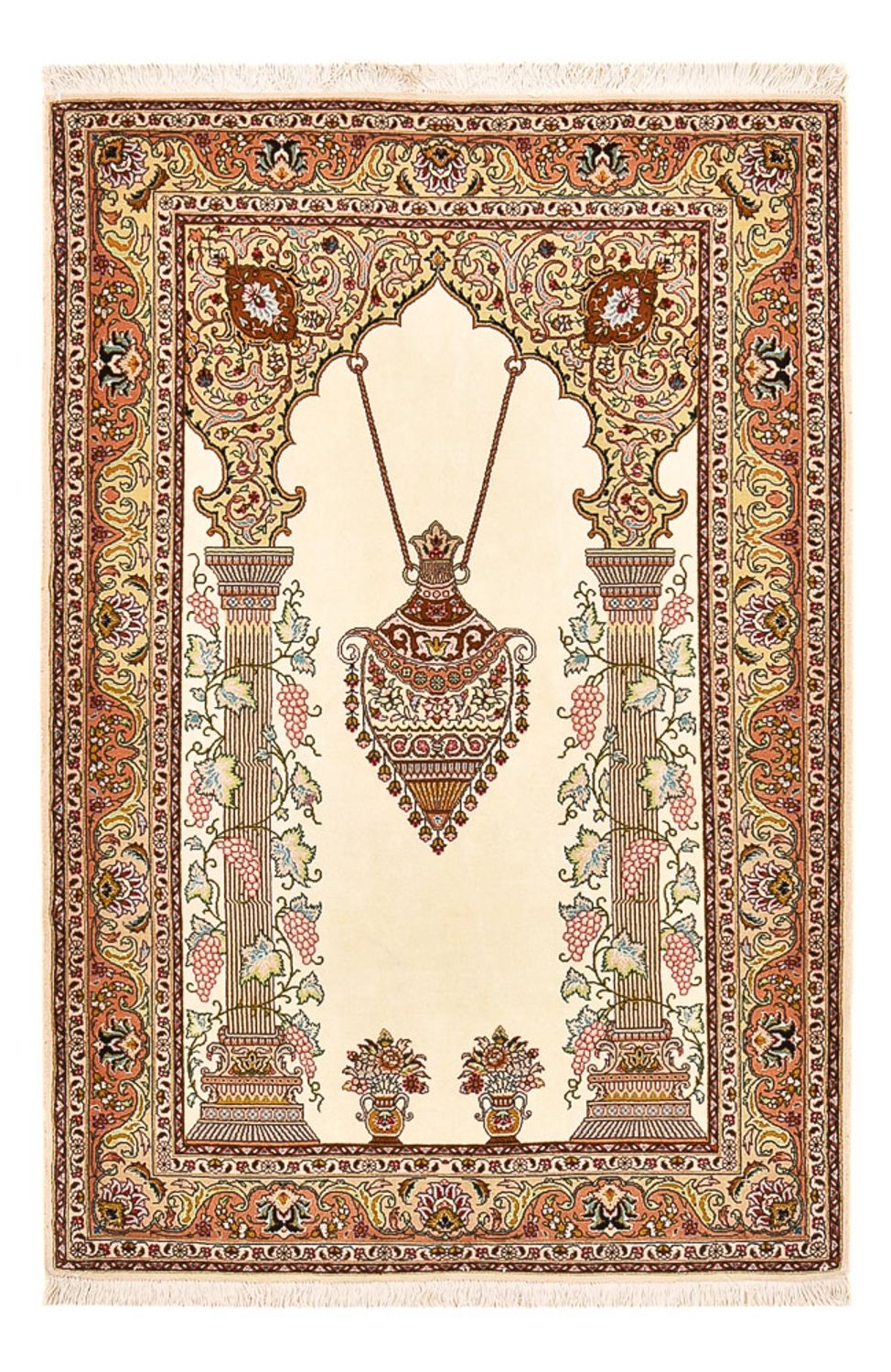 Perserteppich - Täbriz - Royal - 160 x 102 cm - mehrfarbig