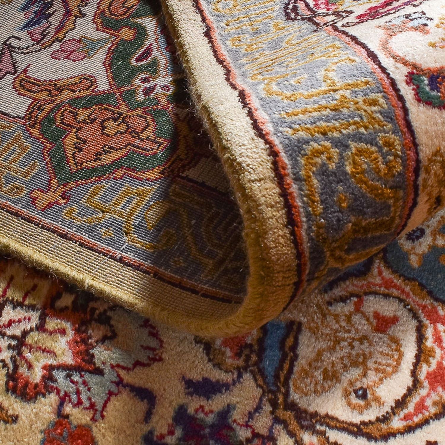 Perserteppich - Keshan - 334 x 240 cm - sand