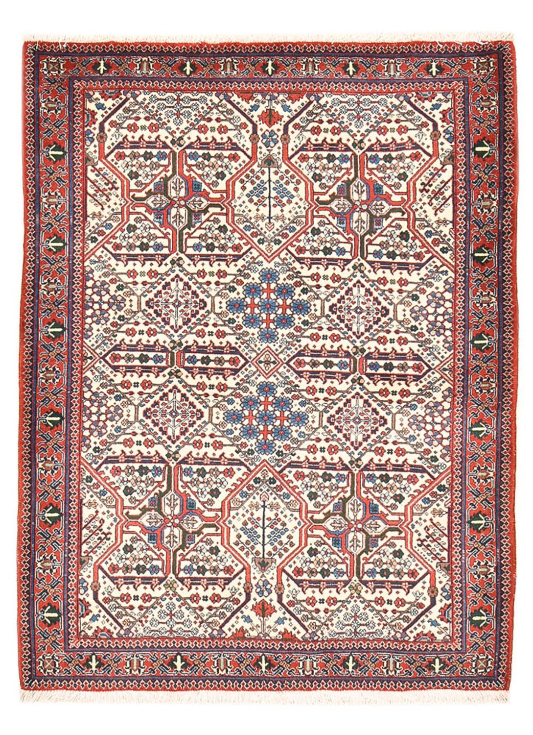 Perserteppich - Nomadic - 152 x 114 cm - mehrfarbig