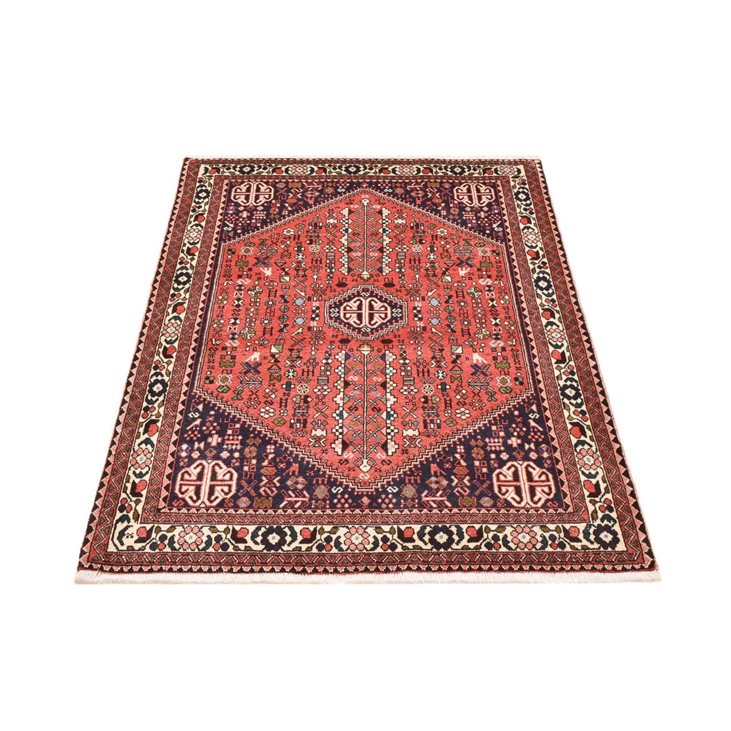 Perserteppich - Nomadic - 152 x 109 cm - hellrot