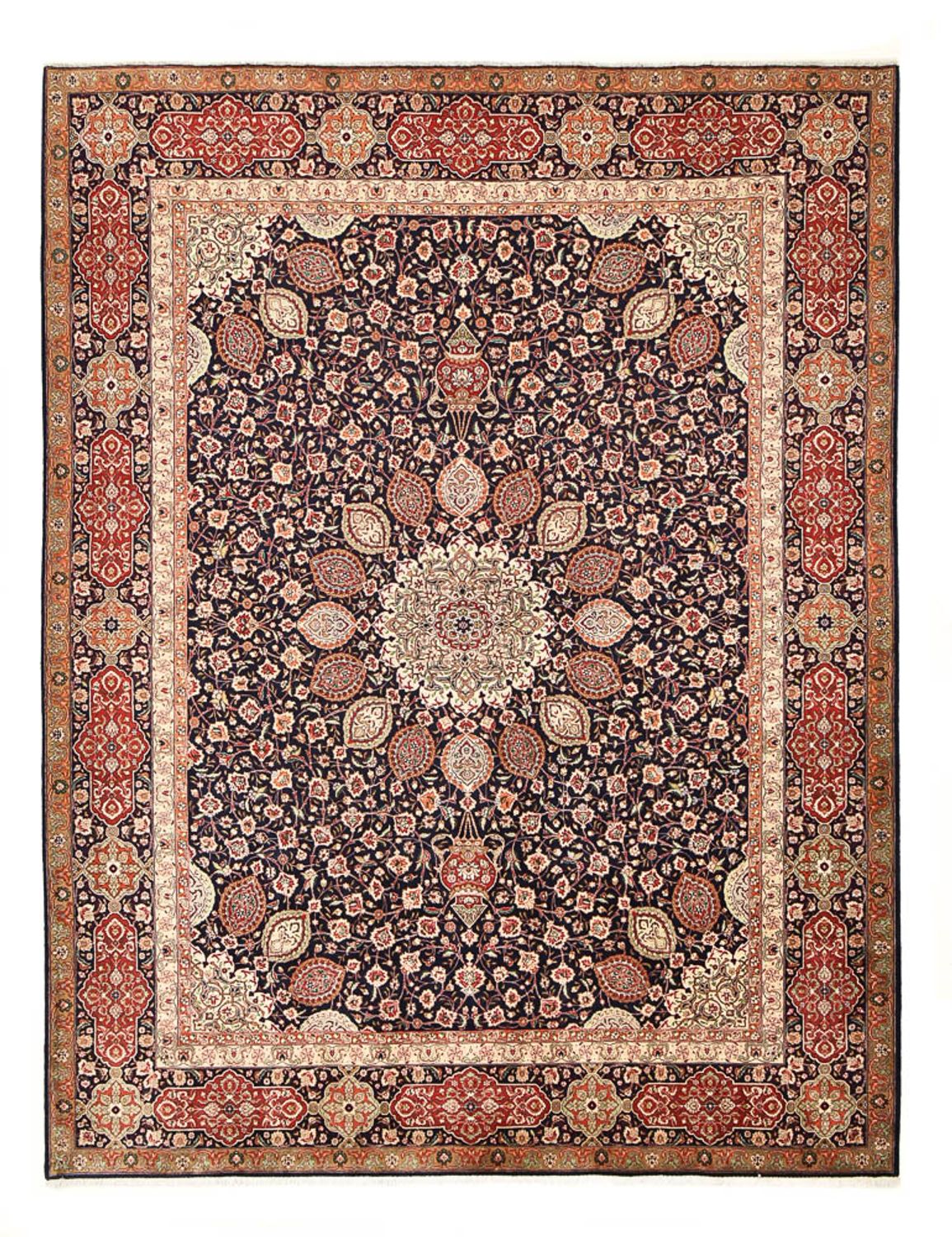 Perserteppich - Täbriz - Royal - 392 x 302 cm - rost