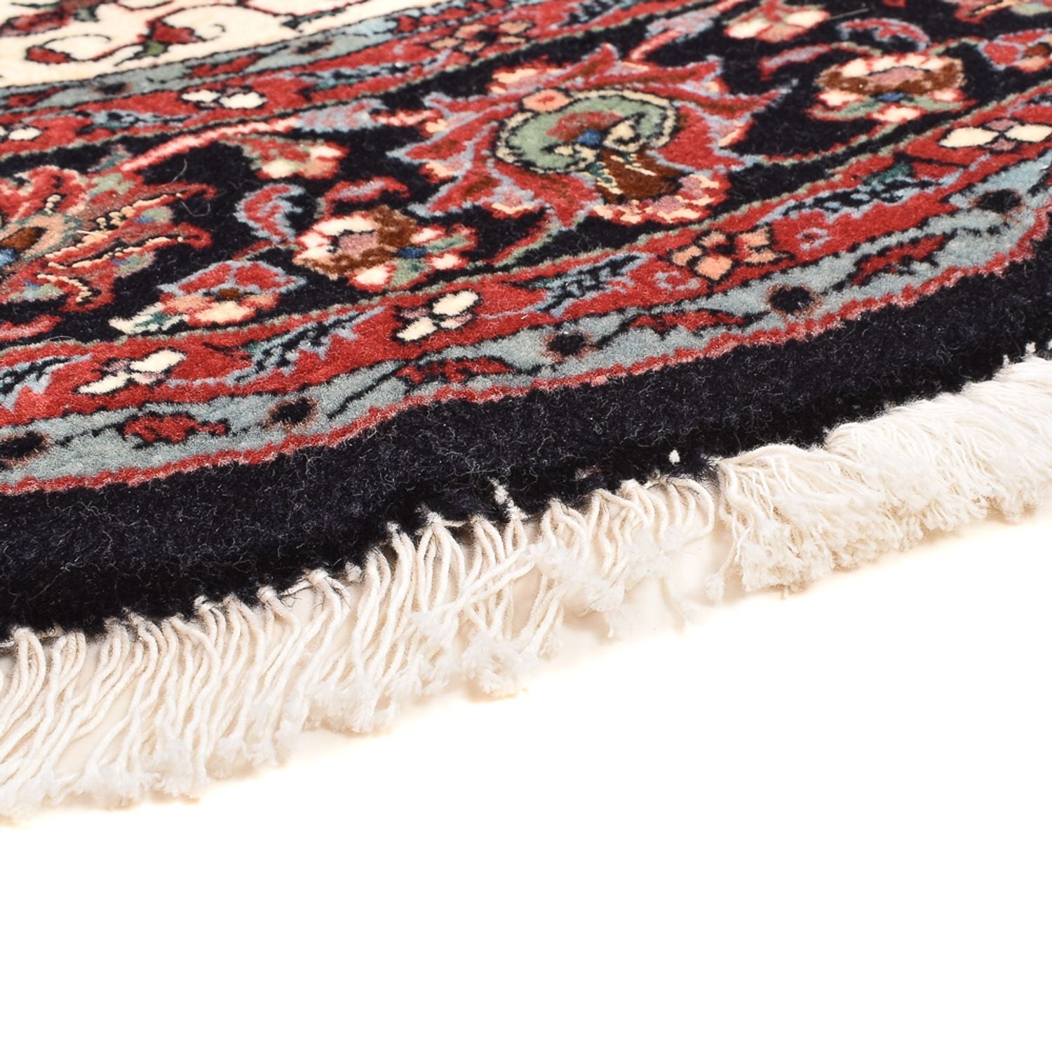 Perserteppich - Bidjar rund  - 154 x 154 cm - rot