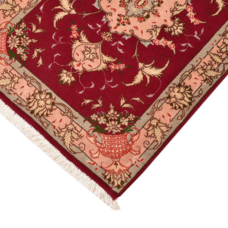 Perserteppich - Täbriz - Royal - 90 x 60 cm - rot