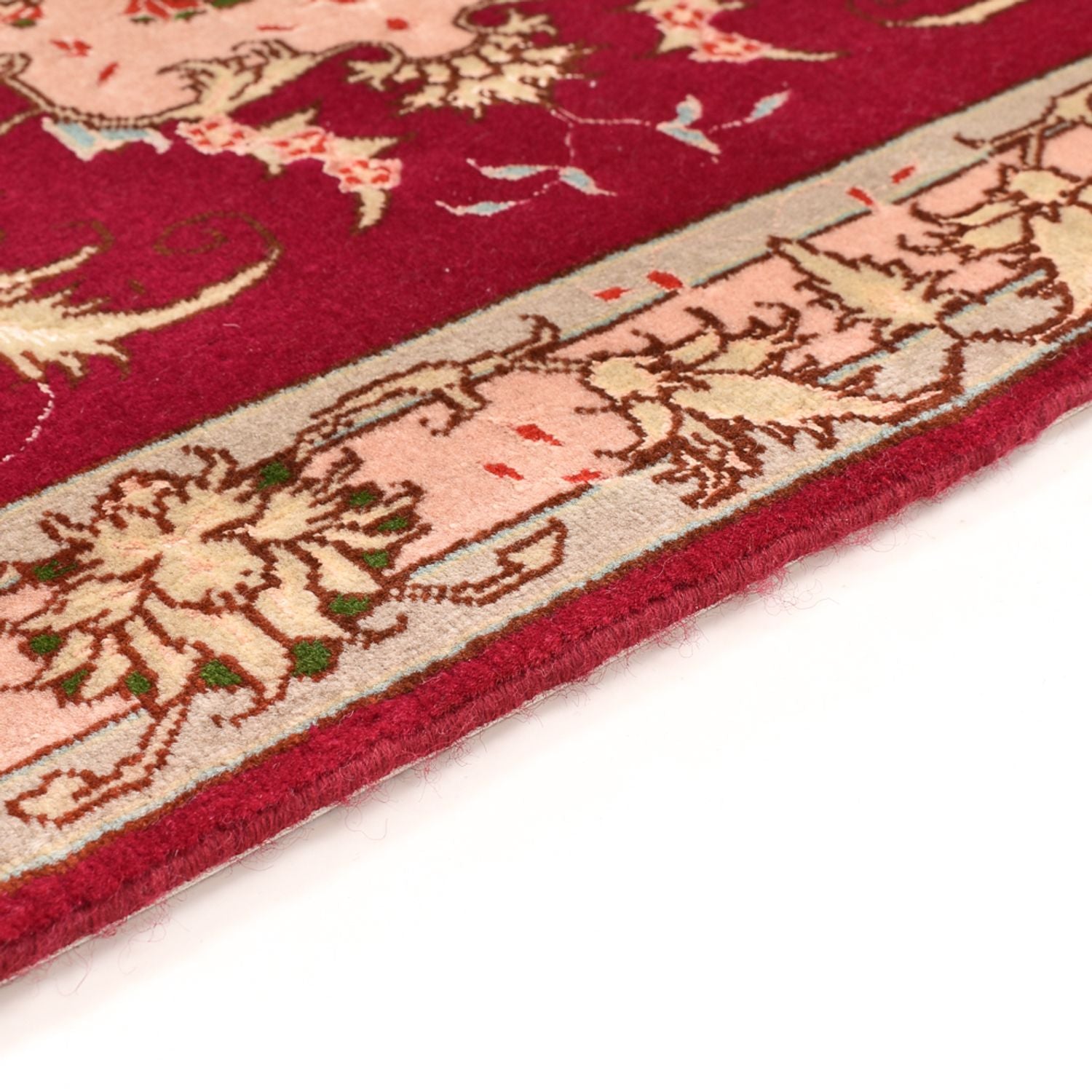 Perserteppich - Täbriz - Royal - 90 x 60 cm - rot