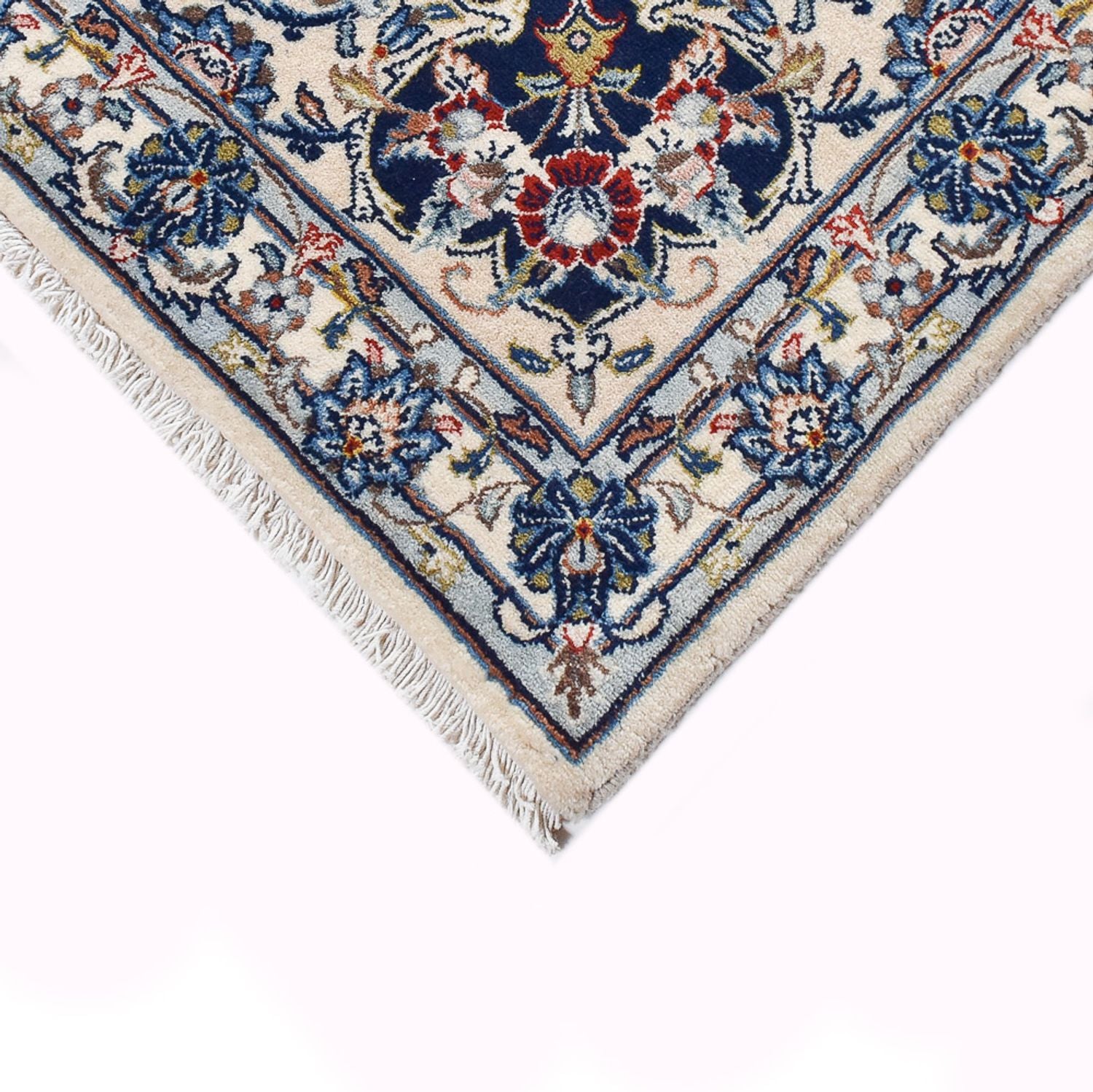 Perserteppich - Keshan - Royal - 348 x 252 cm - grau