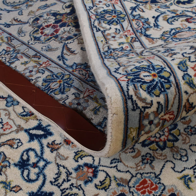Perserteppich - Keshan - Royal - 348 x 252 cm - grau