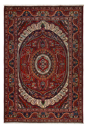 Perserteppich - Nomadic - 300 x 204 cm - dunkelrot