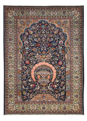 Perserteppich - Nomadic - 302 x 204 cm - dunkelblau
