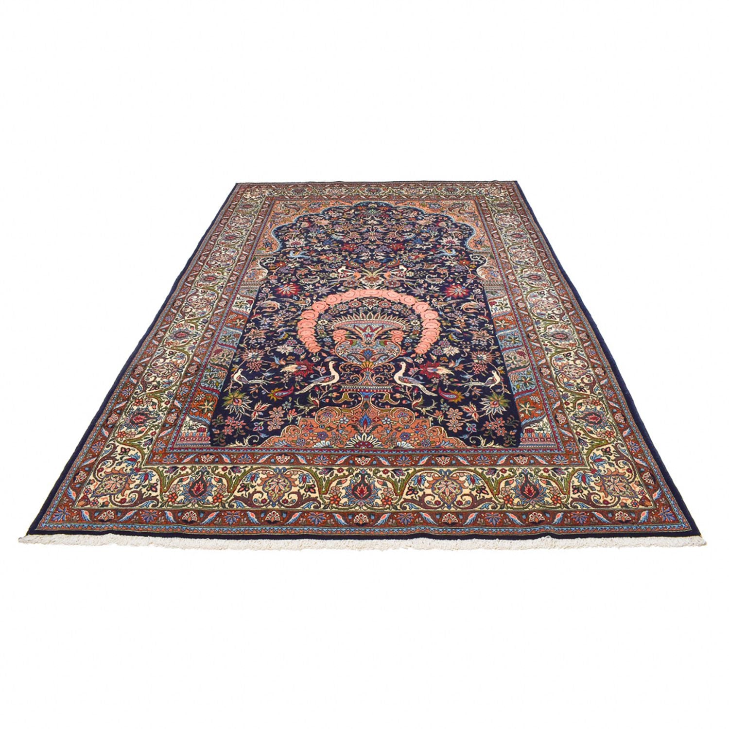 Perserteppich - Nomadic - 302 x 204 cm - dunkelblau
