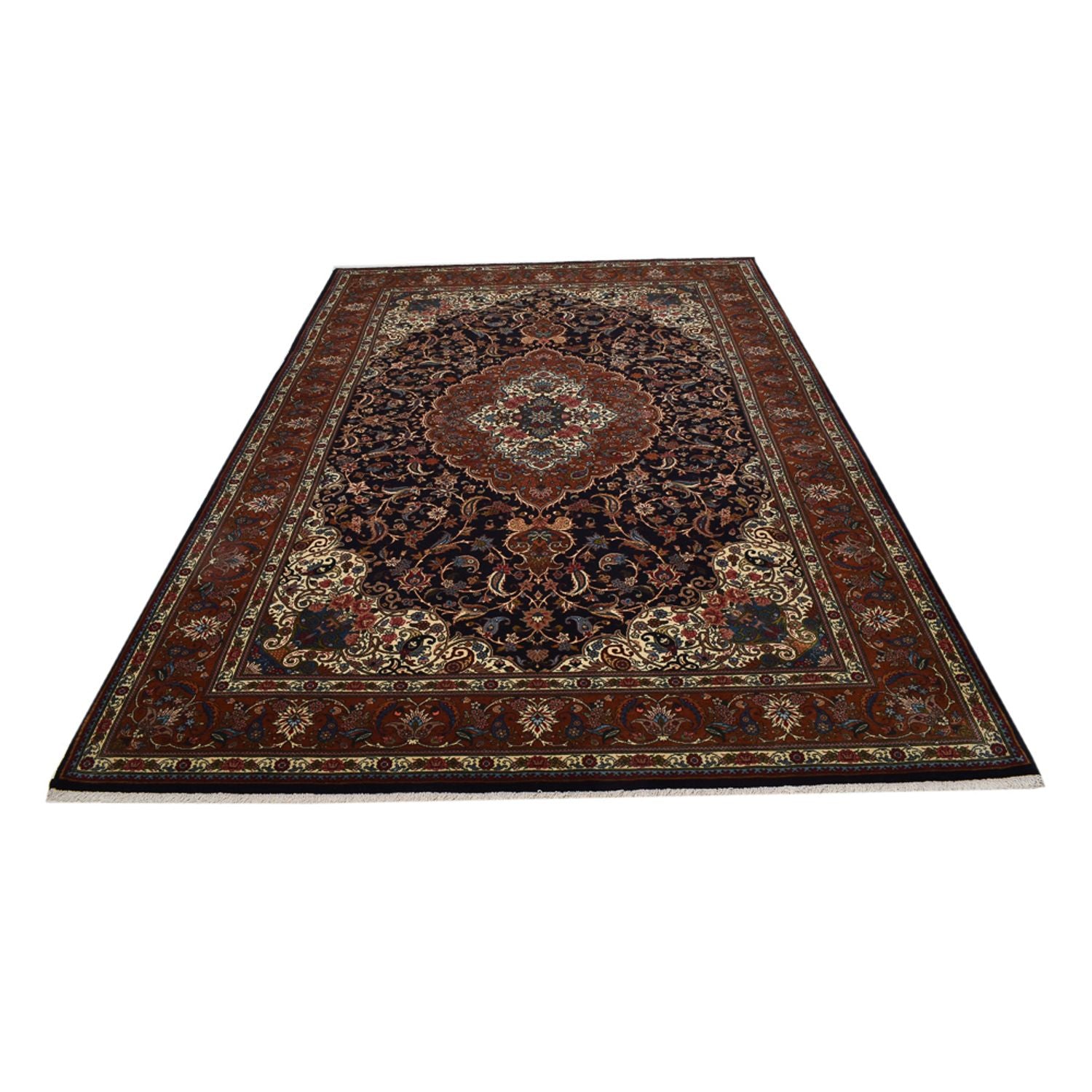 Perserteppich - Nomadic - 298 x 205 cm - dunkelrot