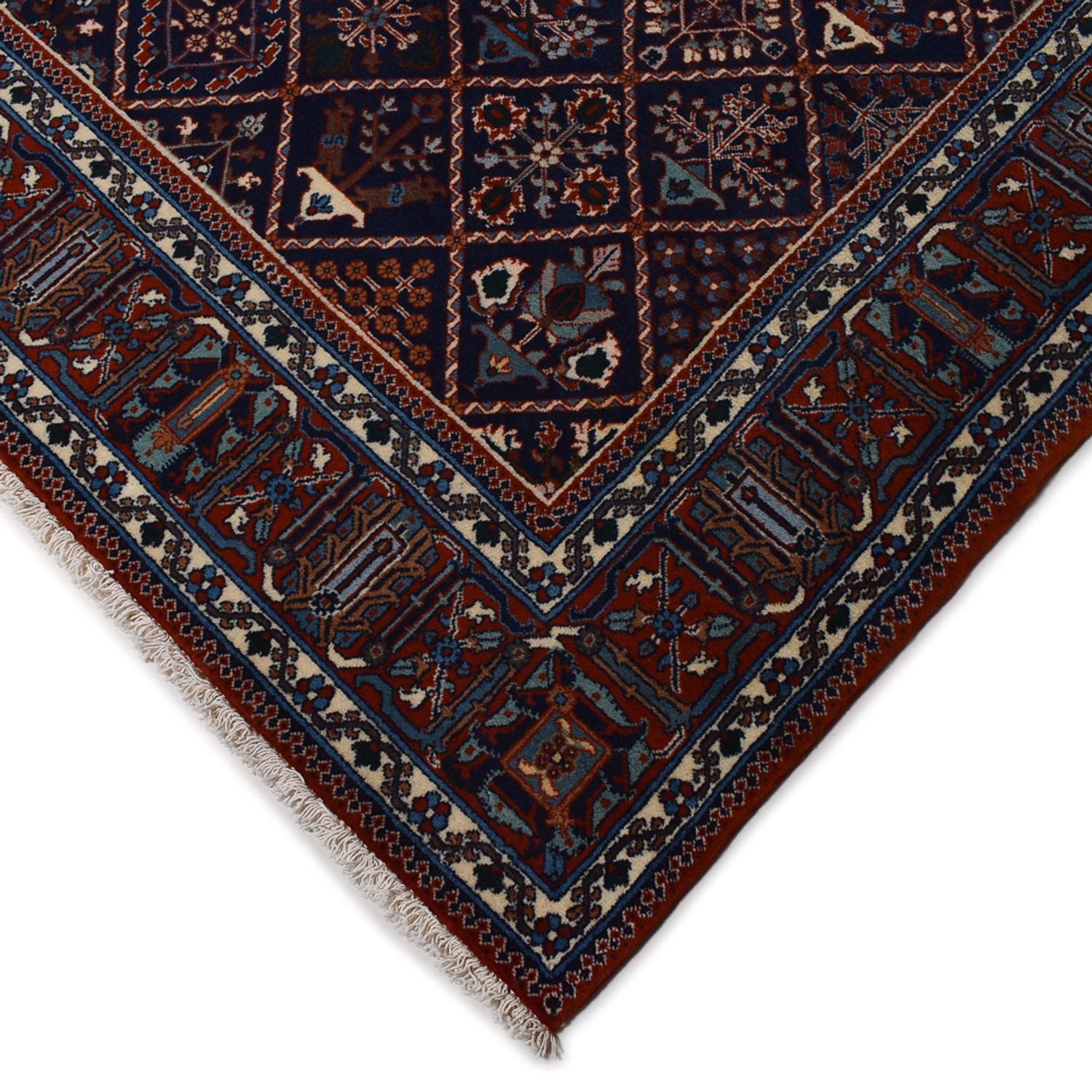 Perserteppich - Nomadic - 300 x 202 cm - weinrot