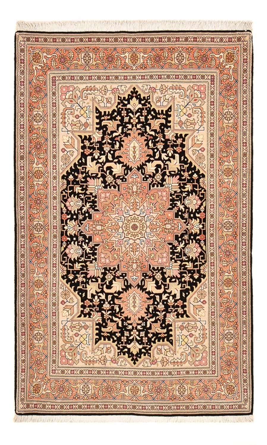 Perserteppich - Täbriz - Royal - 166 x 100 cm - dunkelblau
