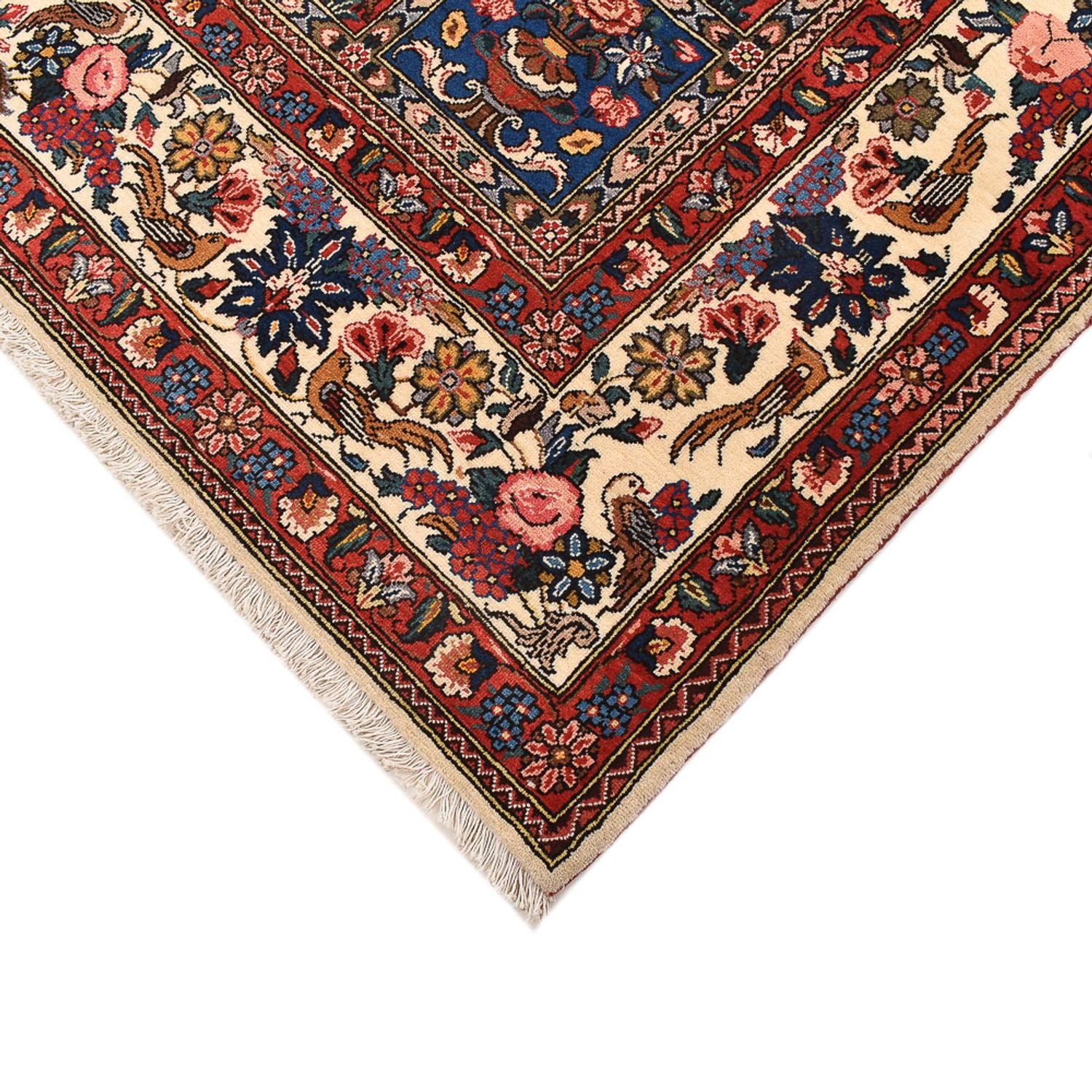 Perserteppich - Nomadic quadratisch  - 211 x 210 cm - mehrfarbig