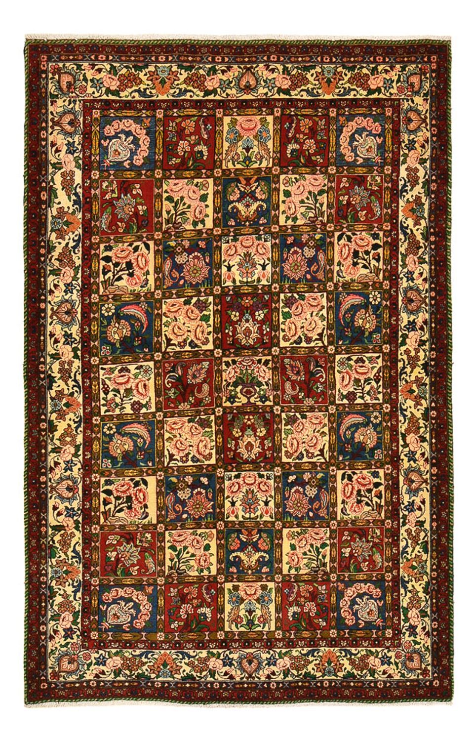 Perserteppich - Nomadic - 246 x 158 cm - mehrfarbig