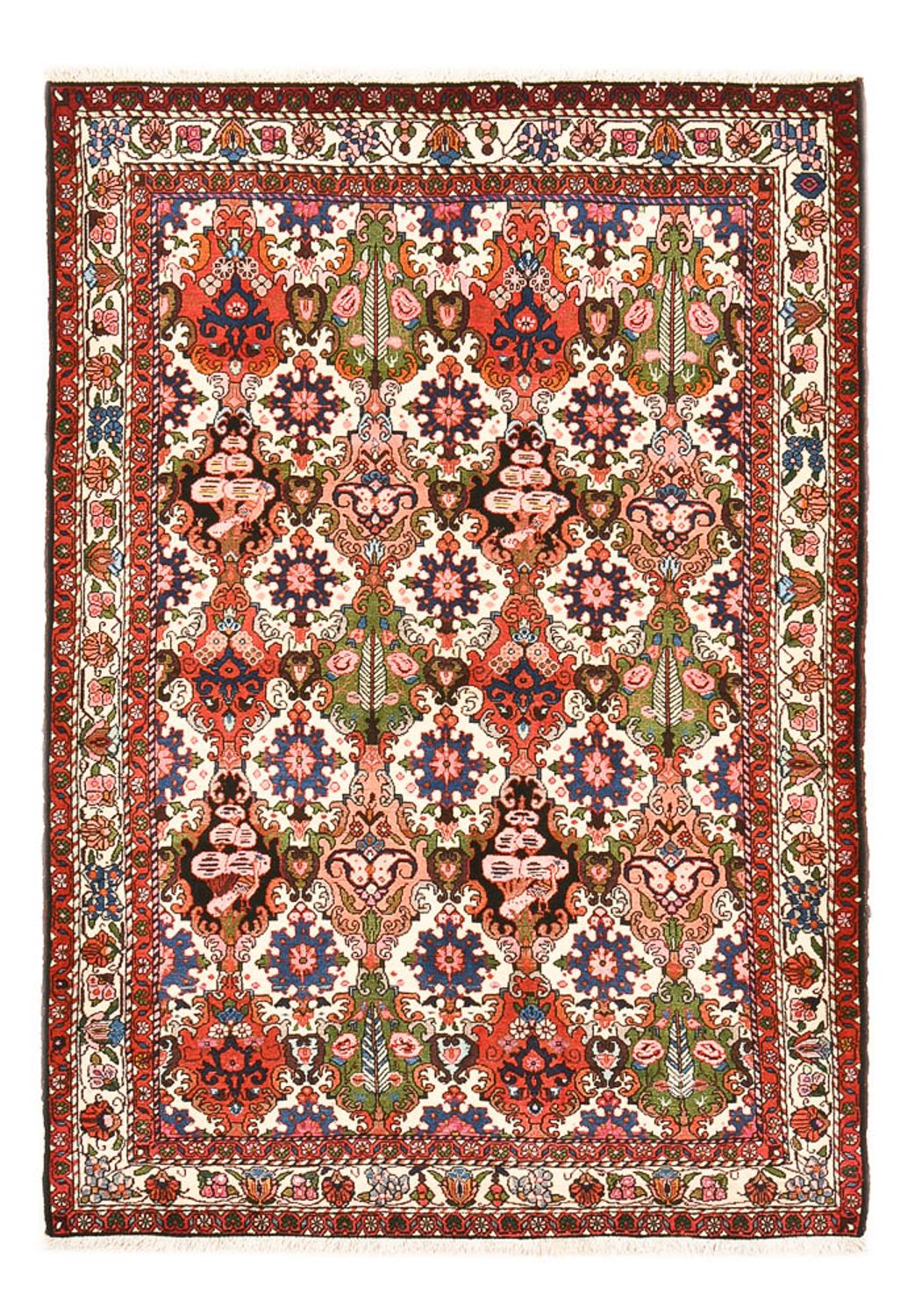 Perserteppich - Nomadic - 197 x 131 cm - mehrfarbig