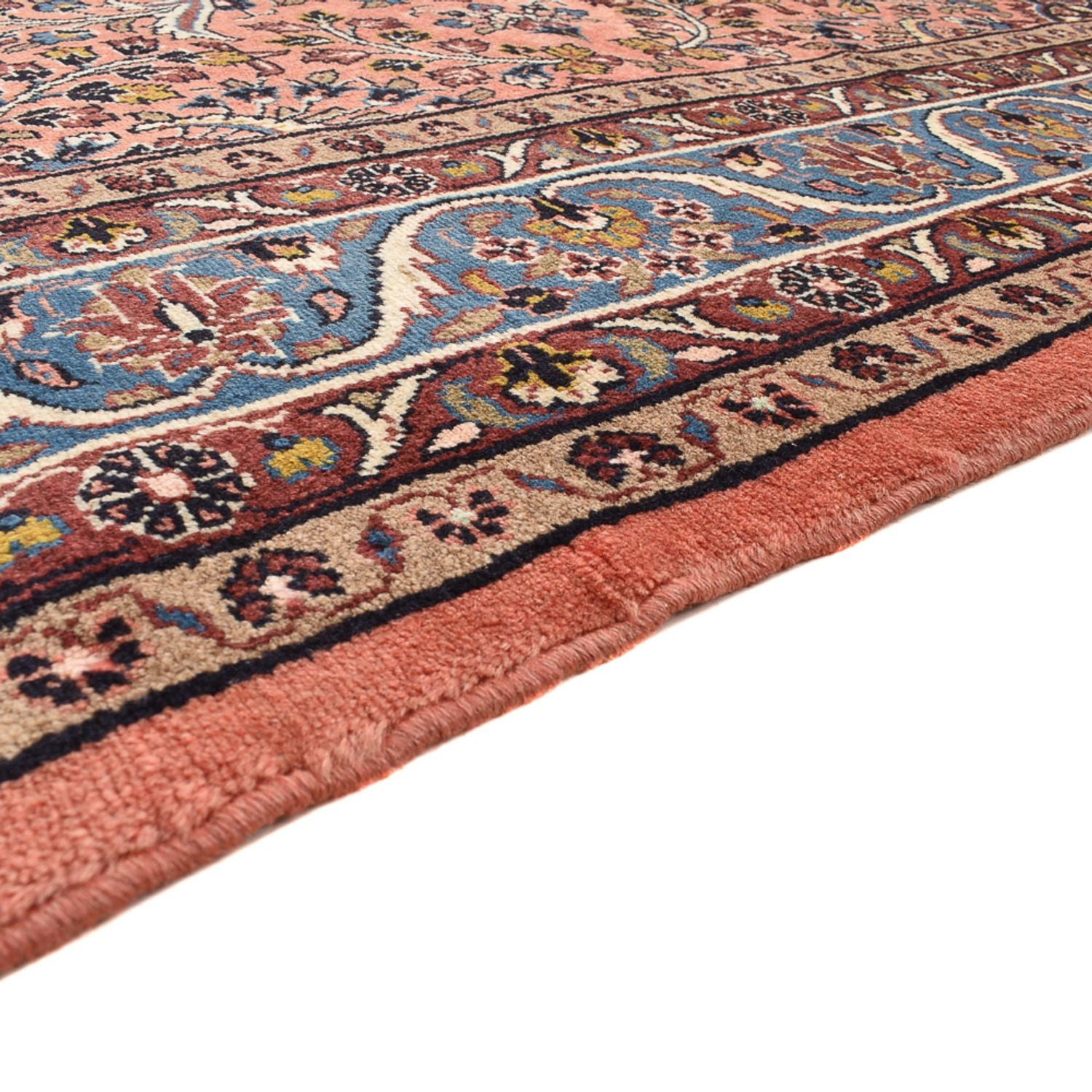 Perserteppich - Nomadic - 223 x 214 cm - rosa