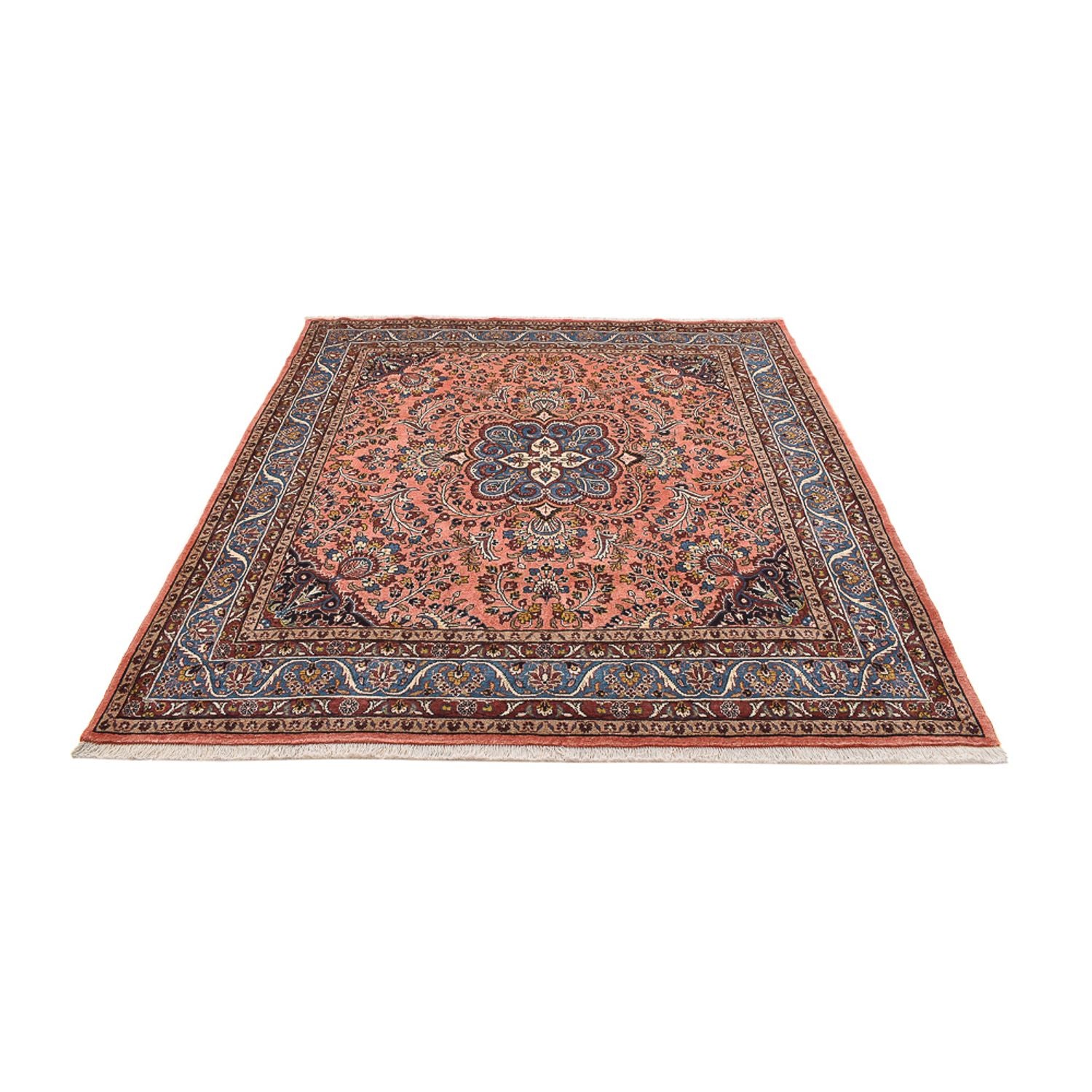 Perserteppich - Nomadic - 223 x 214 cm - rosa