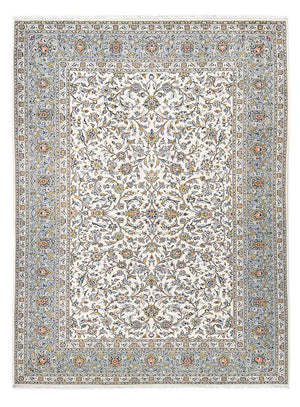 Perserteppich - Keshan - Royal - 332 x 248 cm - hellgrau