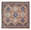 Perserteppich - Nomadic quadratisch  - 203 x 193 cm - hellrot