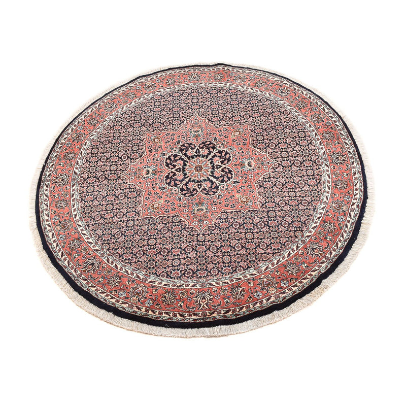 Perserteppich - Bidjar rund  - 155 x 155 cm - dunkelrot