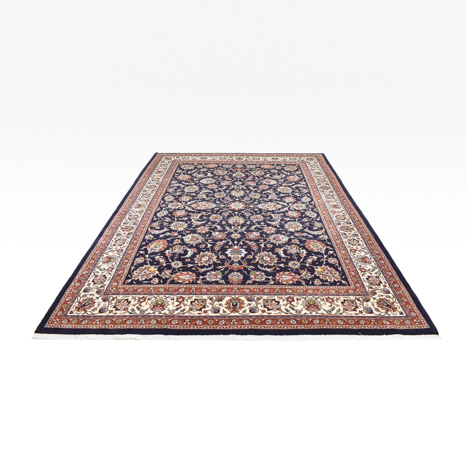 Perserteppich - Classic - Royal - 346 x 251 cm - dunkelblau