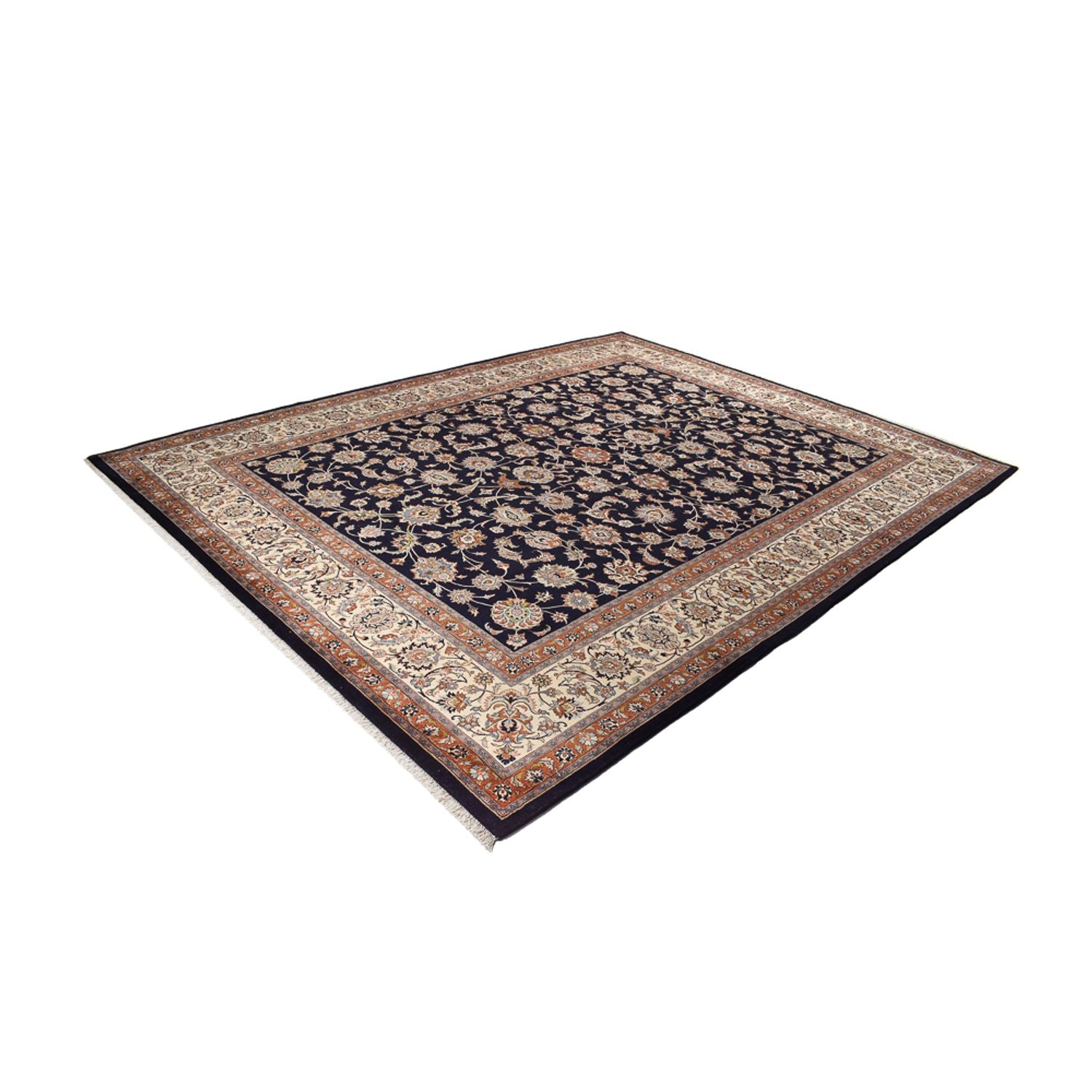 Perserteppich - Classic - Royal - 398 x 305 cm - dunkelblau