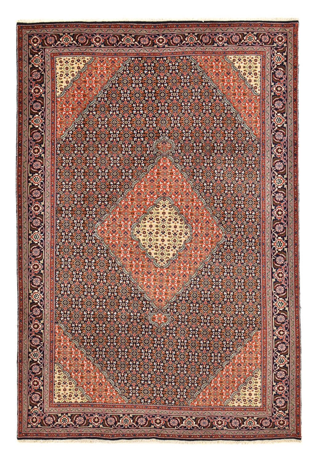 Perserteppich - Nomadic - 288 x 200 cm - bordeauxrot